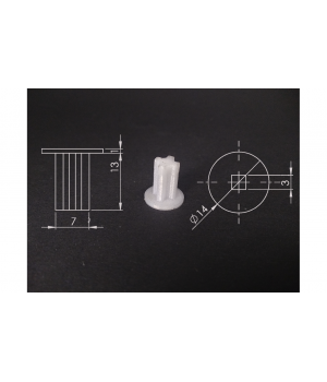 Муфта редуктора для блендера Vitek VT-1467  3D-принтер