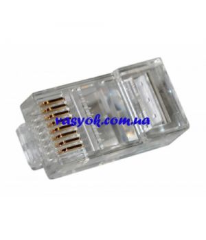 Коннектор 8P8C (RJ-45) (6-0004-2)