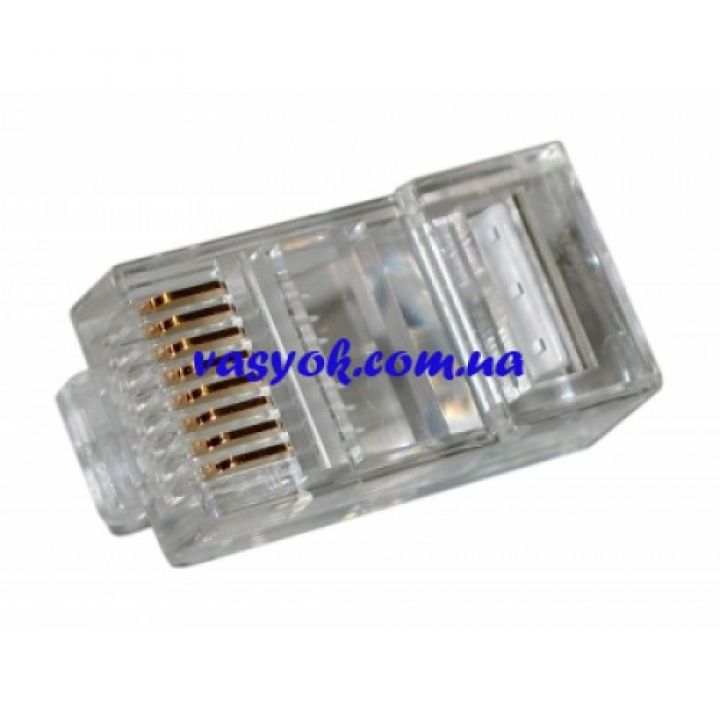 Коннектор 8P8C (RJ-45) (6-0004-2)