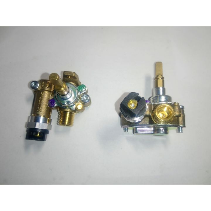 Кран газовый для плиты Alpari HG64-01SCS