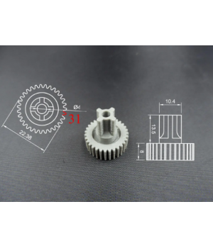 Шестерня мультиклапана для кавоварки Saeco 3d дриук