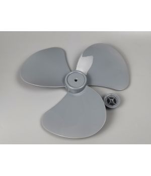 Крильчатка з гайкою для напольного вентилятора Saturn Alpari Grol ST